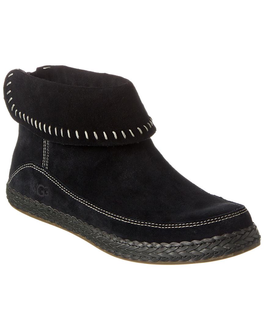 ugg black suede booties