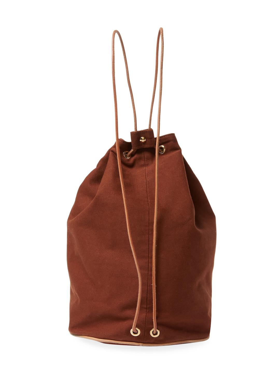 Hermès Vintage Canvas Porotion Backpack in Brown - Lyst