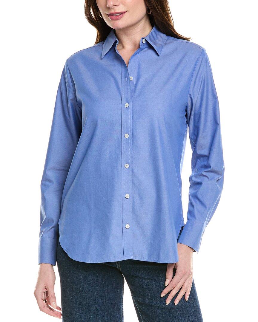 Foxcroft Meghan Shirt in Blue Lyst UK