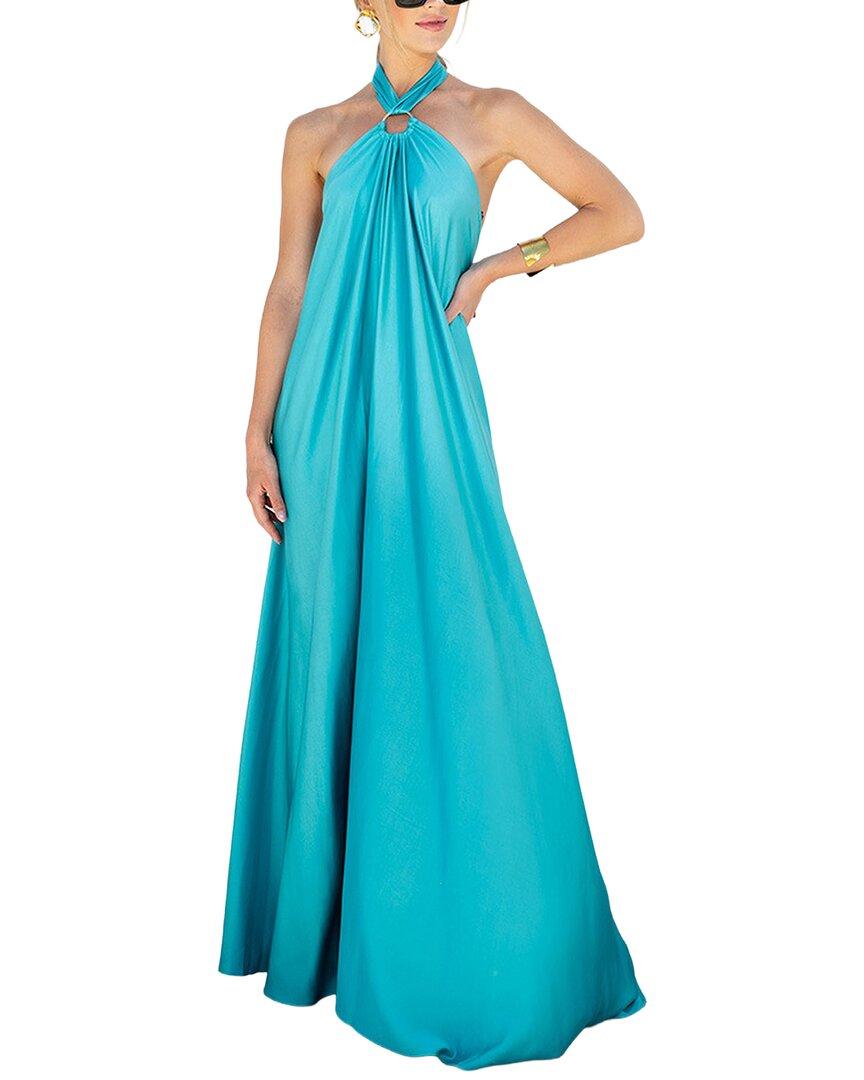 charlotte green maxi dress Charlotte - Maxi Dress - Hunter Green main image 0