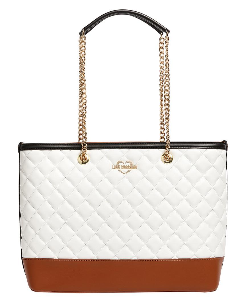love moschino bags white