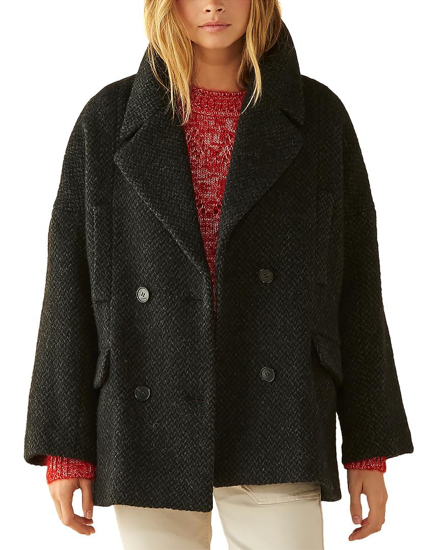 columbia wool coat