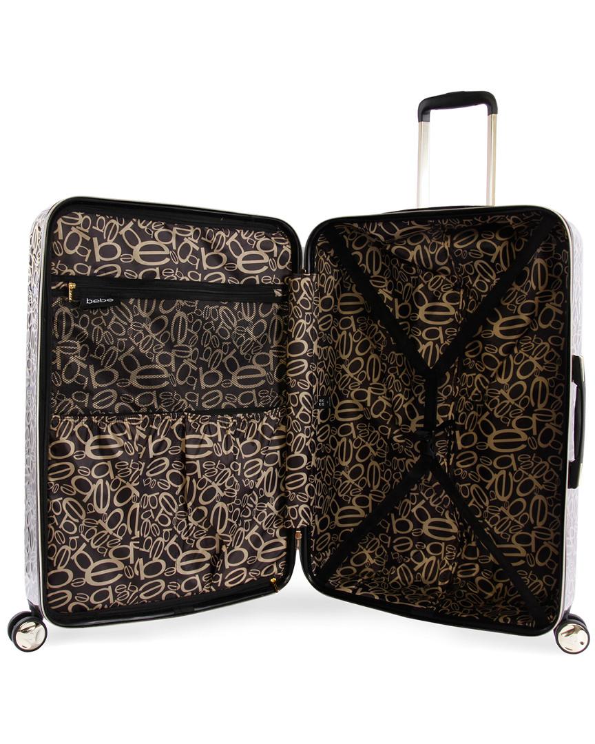 Bebe Annabelle 3pc Hardside Luggage Set in Black Gold (Black) - Lyst