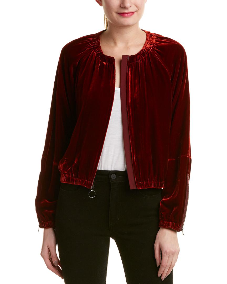 bcbg velvet jacket