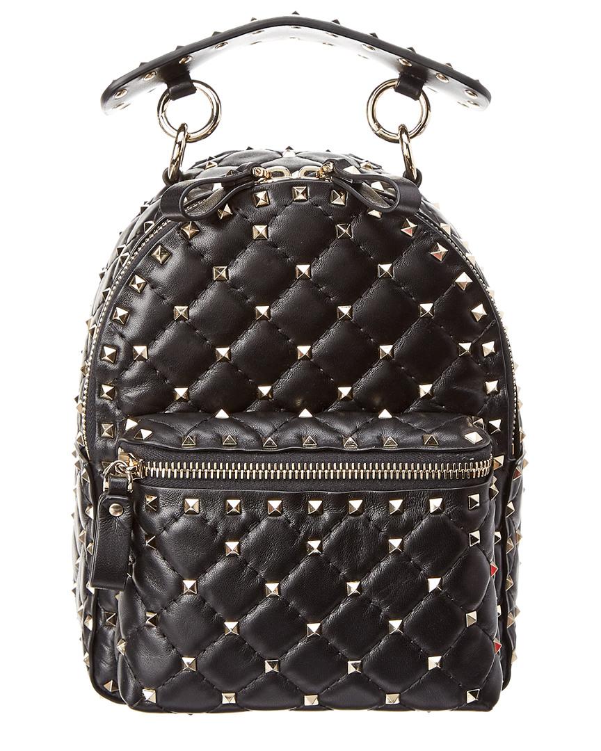 valentino leather backpack
