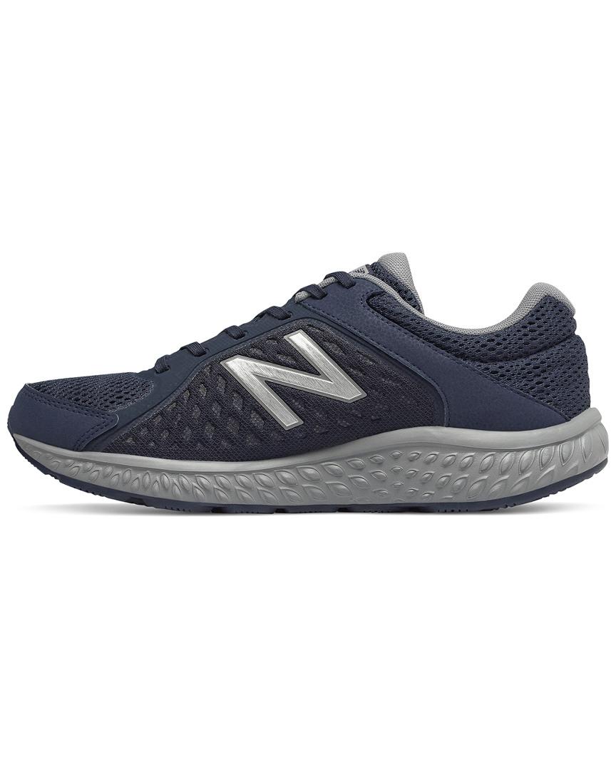 New Balance 420 V4 Suede Running Sneaker in Blue for Men - Lyst