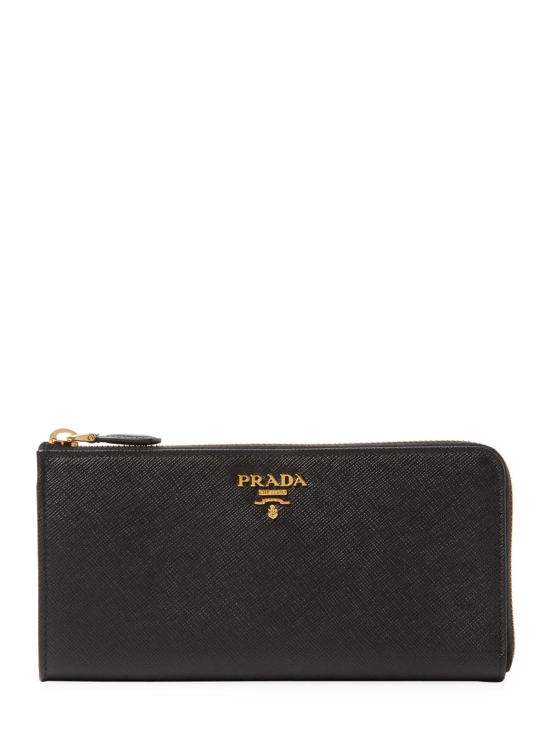 prada zipper wallet