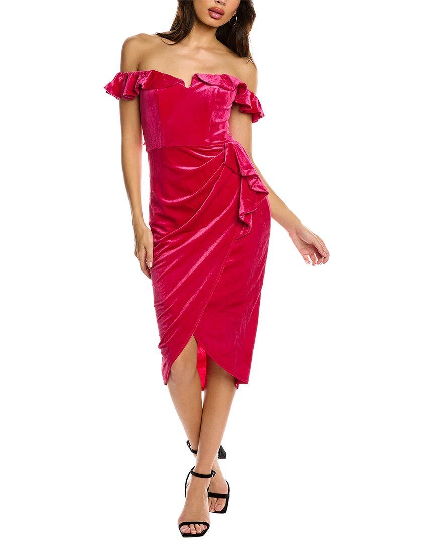 Bariano midi dress hotsell