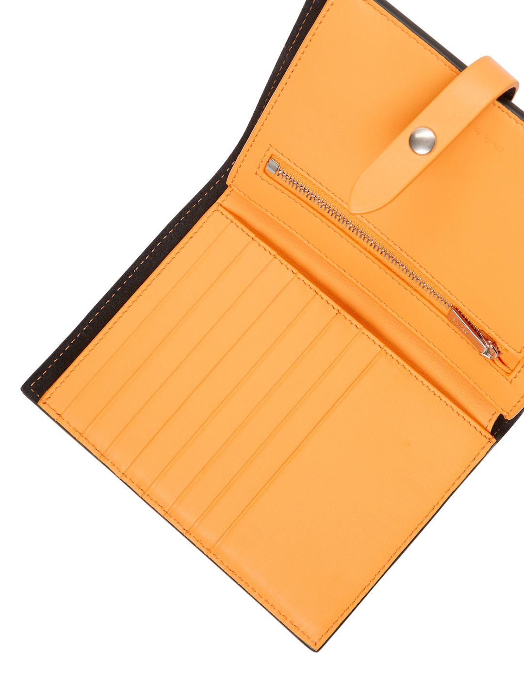 Celine Strap Medium Leather Multifunction Wallet in Black - Lyst