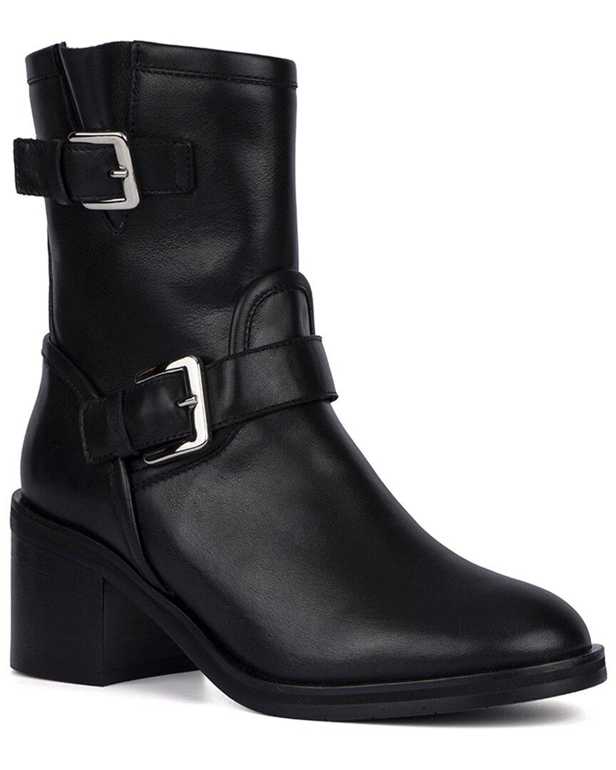 Aquatalia Billina Weatherproof Leather Boot in Black | Lyst