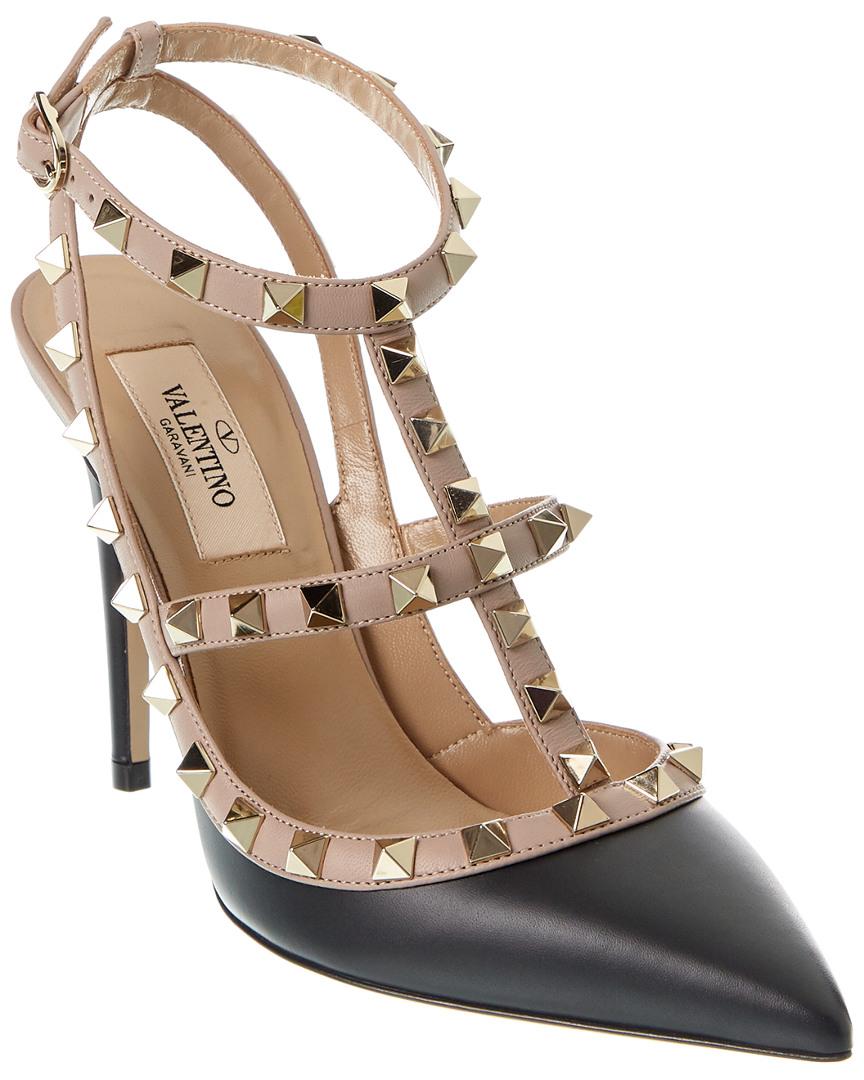 valentino rockstud caged pump