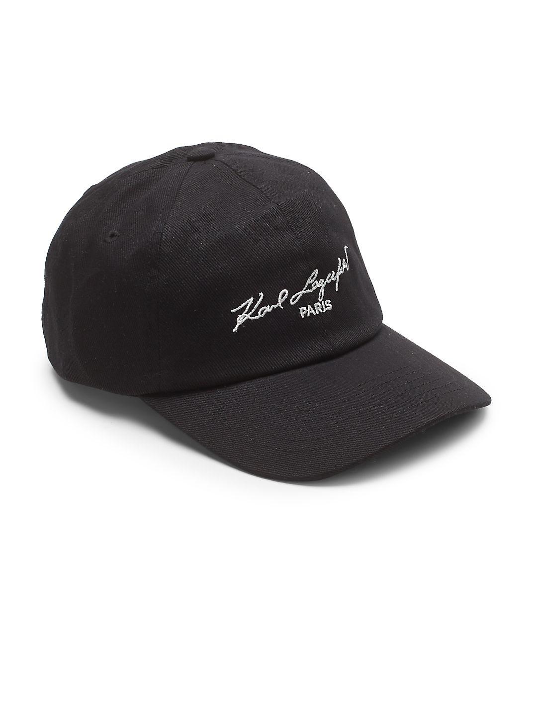 Karl Lagerfeld Paris Cotton Baseball 