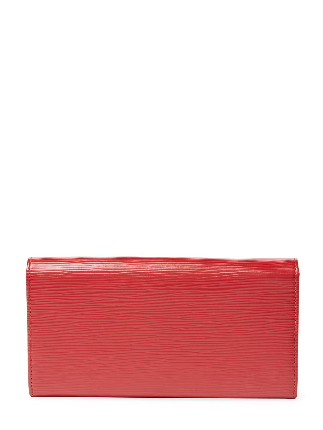 Louis Vuitton Leather Vintage Epi Sarah Wallet in Red - Lyst