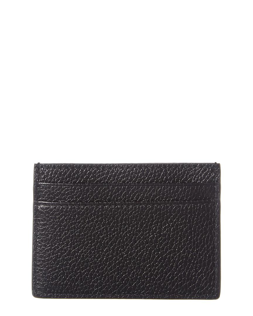 Gucci Zumi Leather Card Case in Black | Lyst