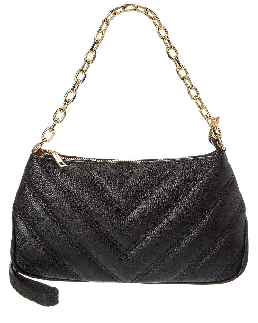 Persaman New York Gabrielle Quilted Leather Shoulder Bag in Black | Lyst