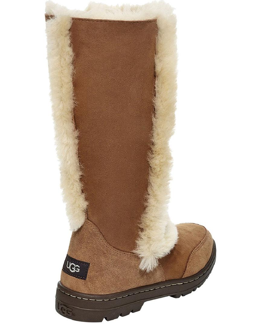 sundance revival genuine shearling boot