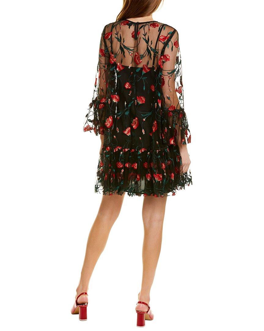 Gracia Floral Embroidery Sheer Mesh 