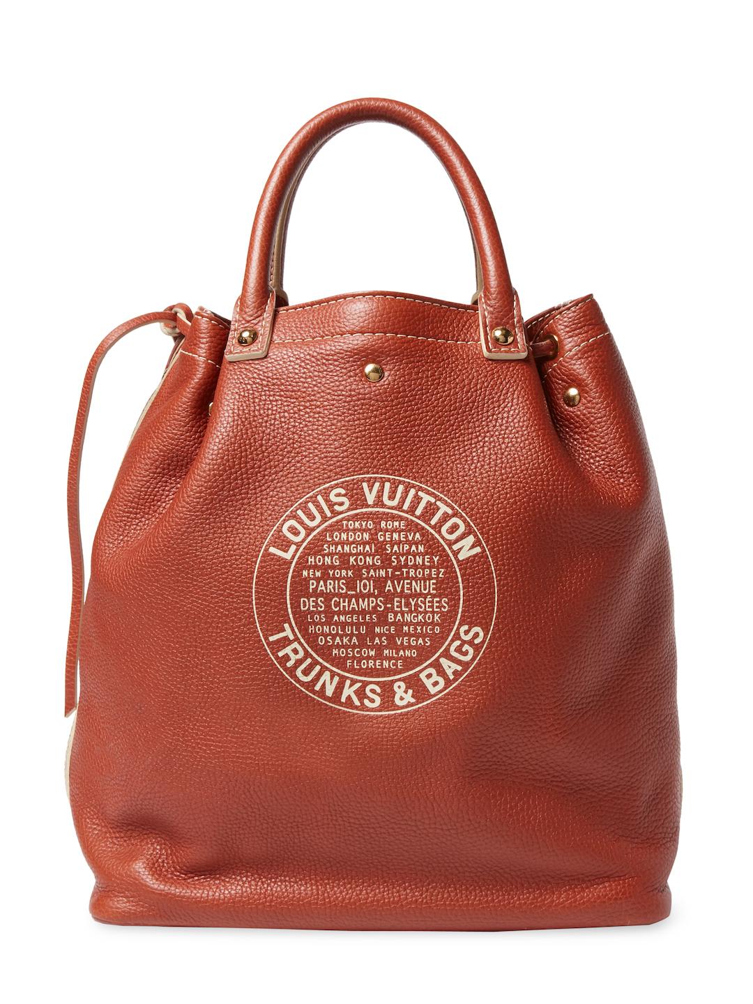 Louis Vuitton Vintage Tobago Shoe Bag in Brown - Lyst
