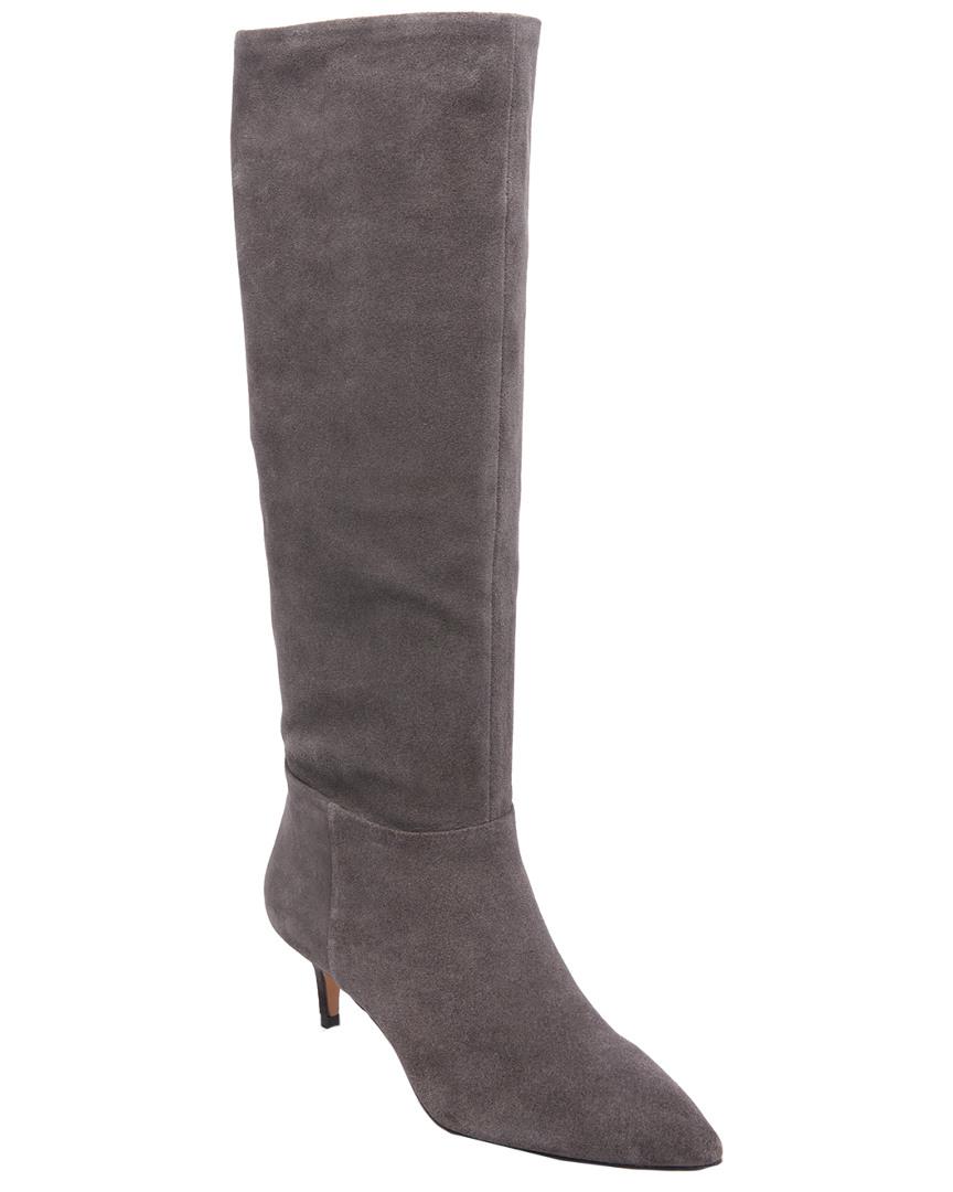 steve madden gray suede boots