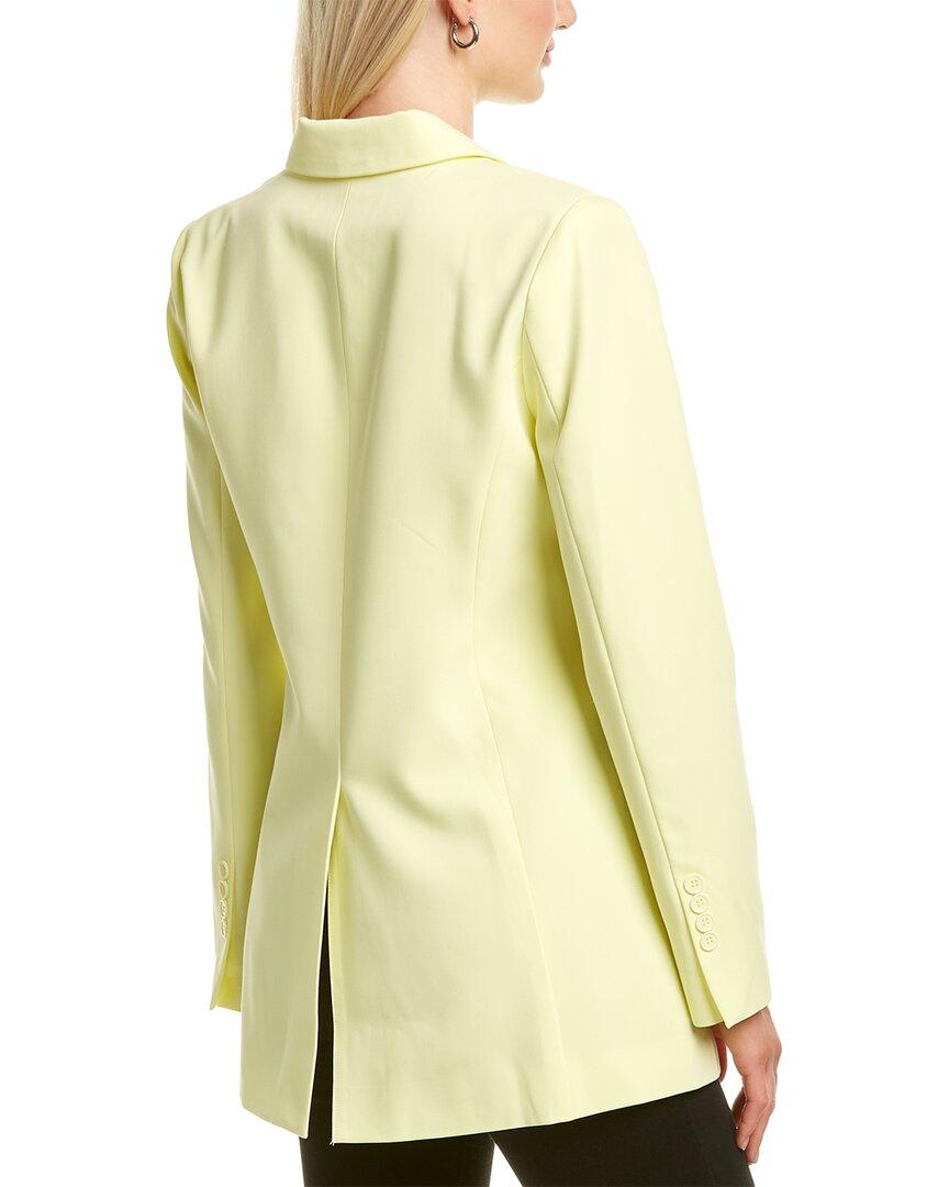 bcbg yellow blazer