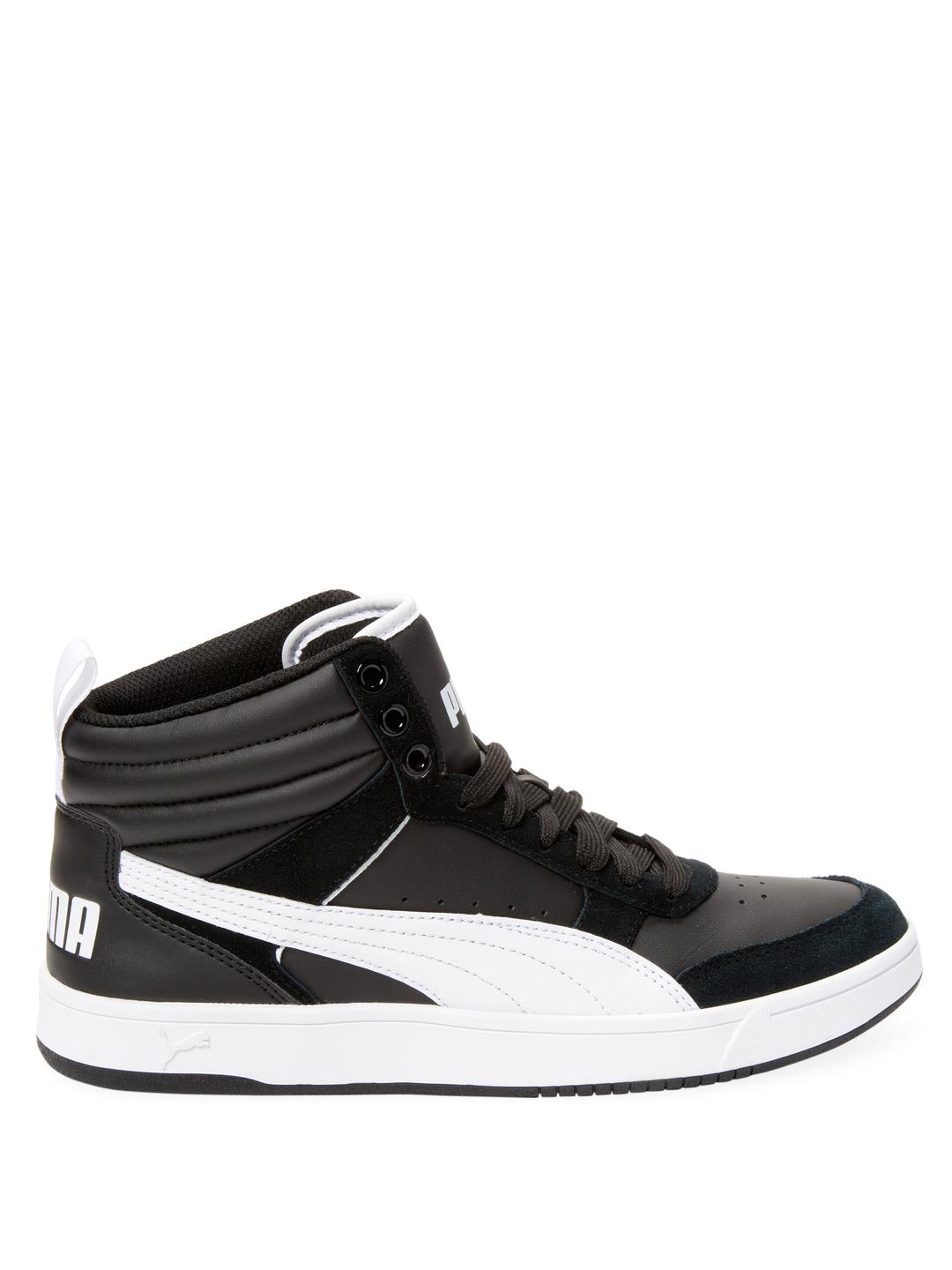 puma rebound street v2 black sneakers