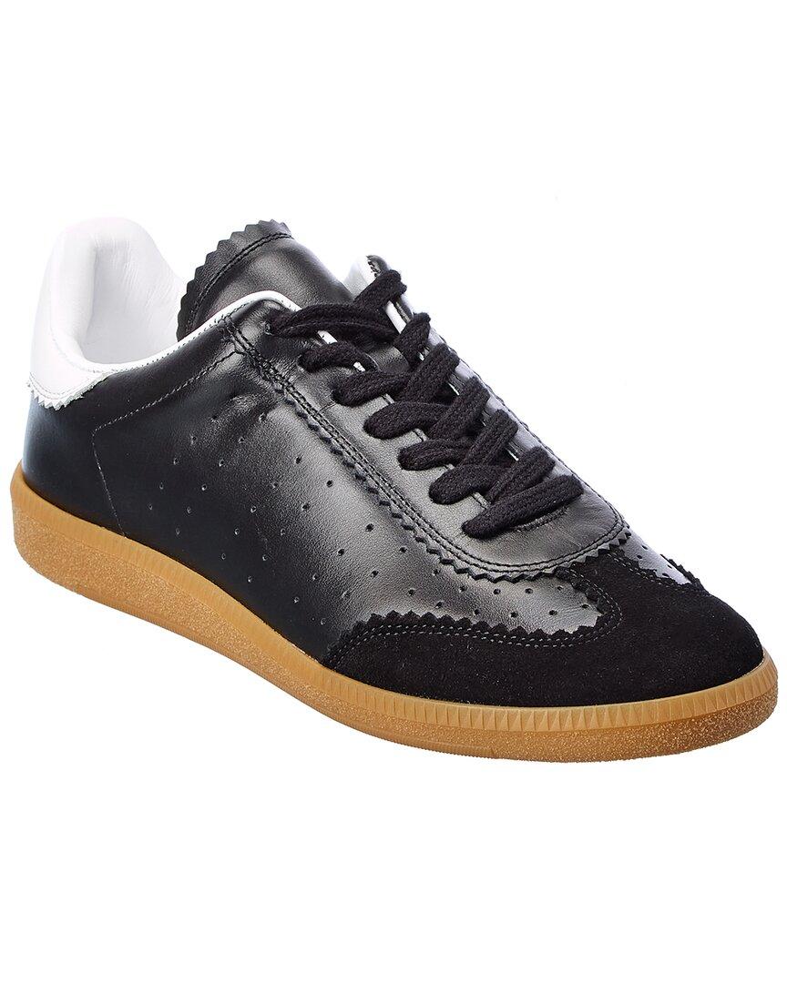 Kære Mesterskab afslappet Isabel Marant Bryce Leather & Suede Sneaker in Black | Lyst