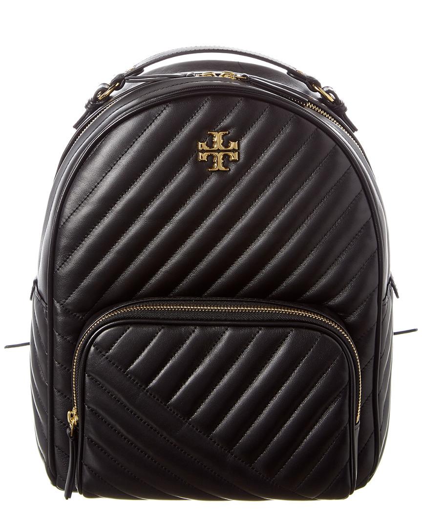 Tory Burch Quilted Backpack in Black | Lyst