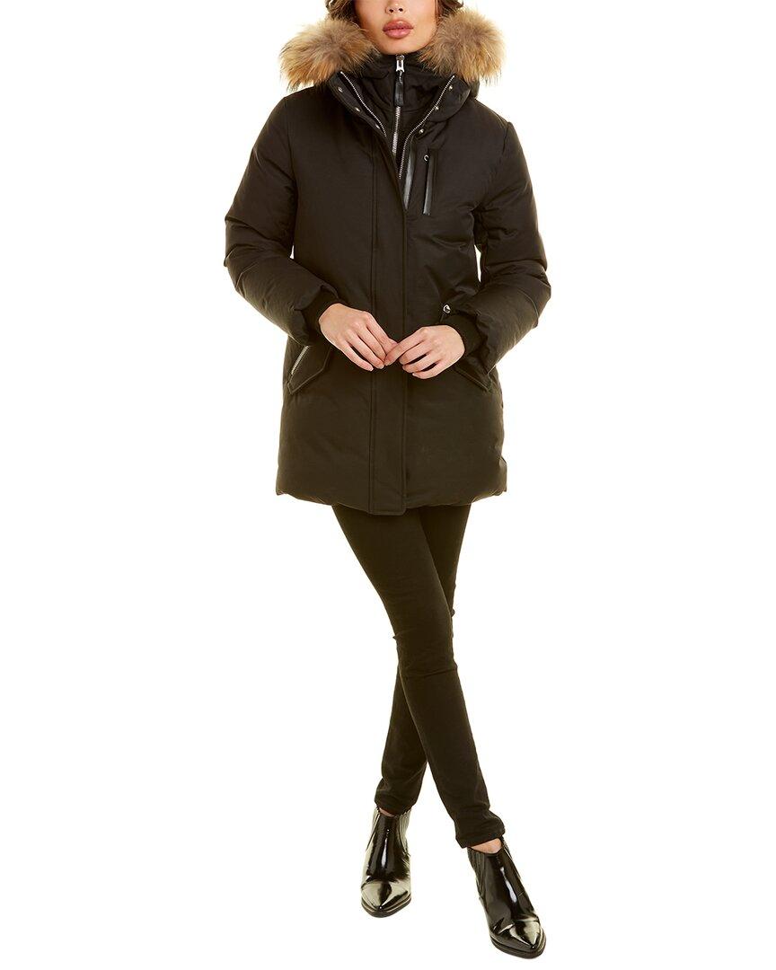 Mackage Fur Marla Leather-trim Down 