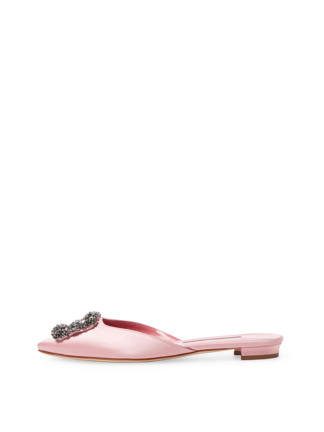manolo blahnik hangisi flat mule