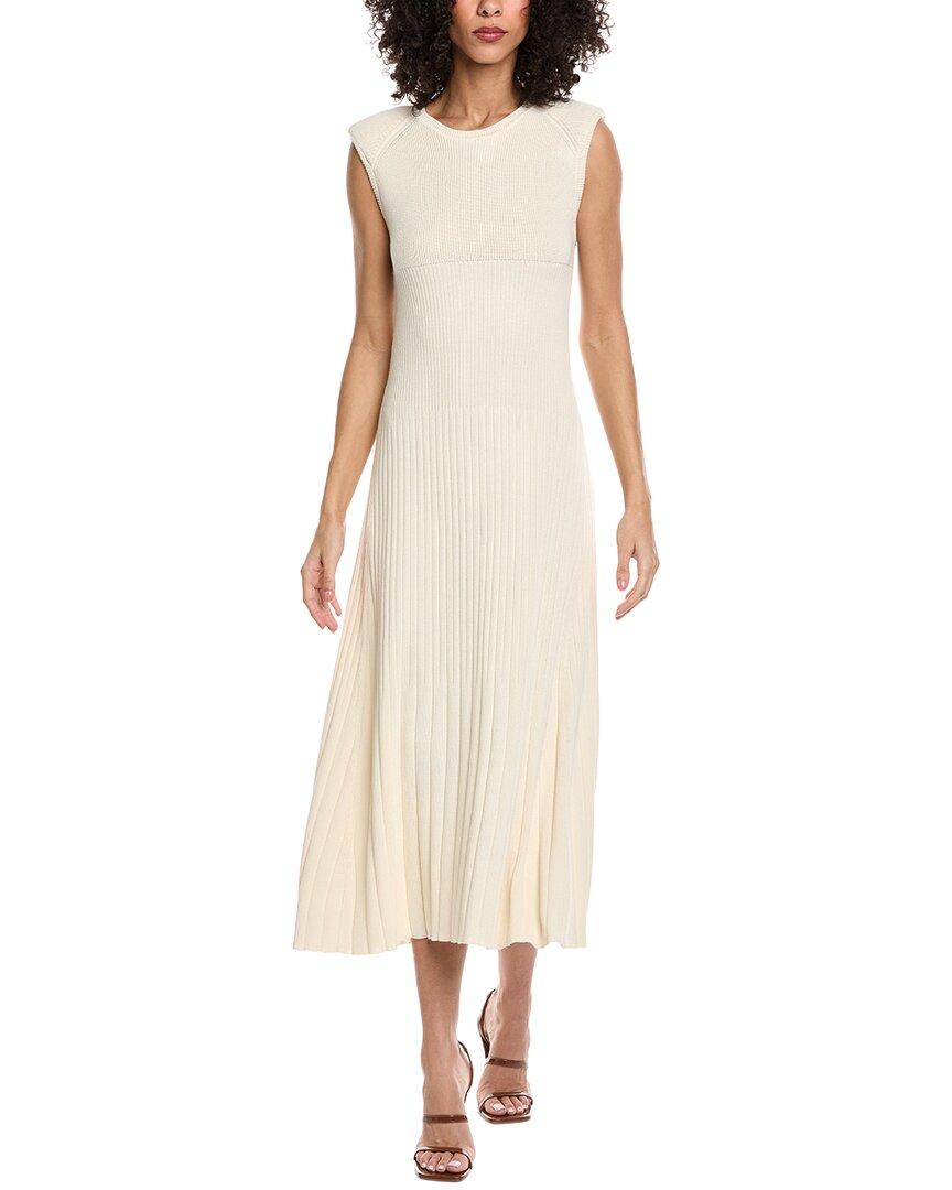 high maxi dress Esmerelda Ruffle Open Slit Satin Maxi Dress • Shop American Threads Women's Trendy Online Boutique White / M