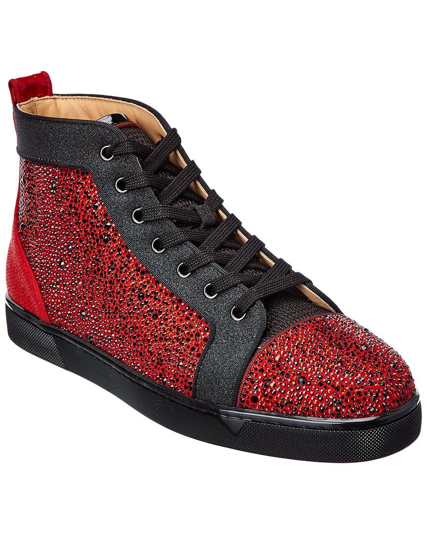 red suede red bottoms