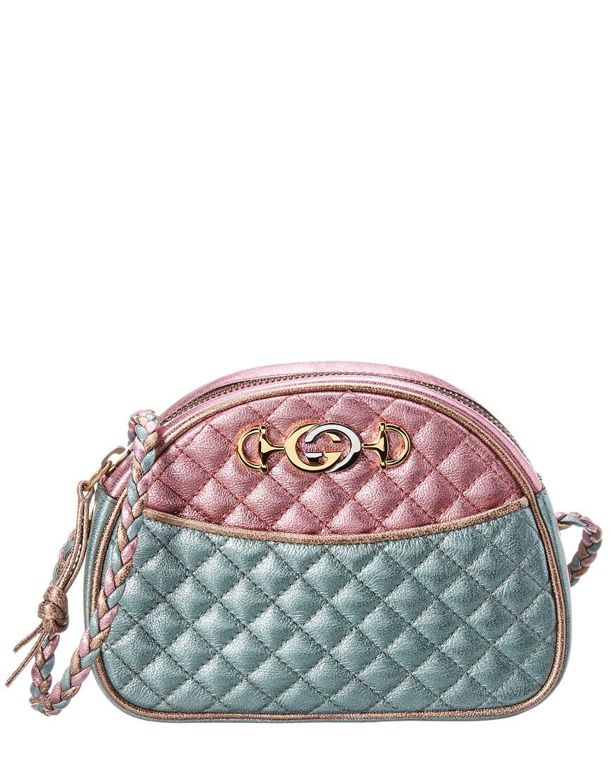 gucci laminated leather mini bag