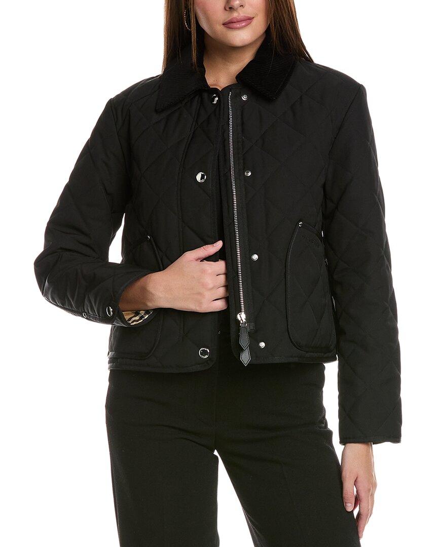 ジャケット Burberry Cropped Check Quilted Barn Jacket Burberry Cropped Check Quilted Barn Jacket | Nordstrom