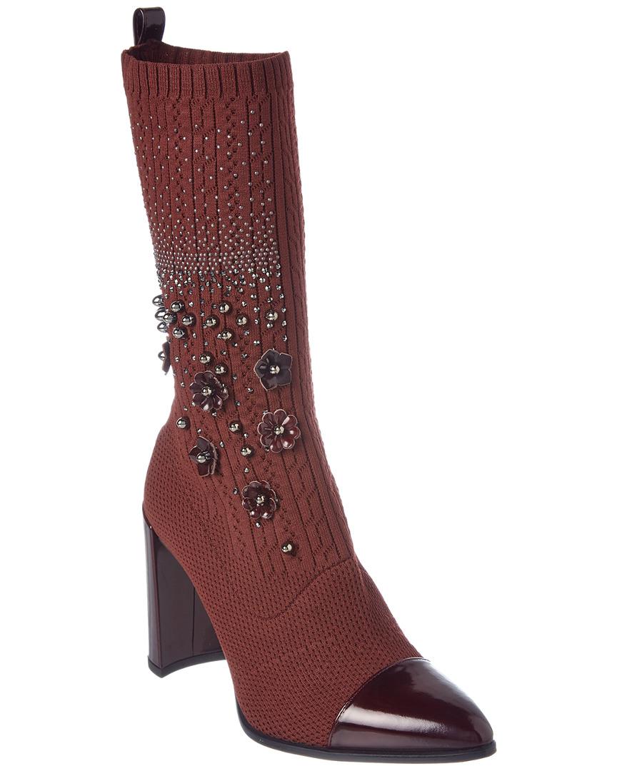 stuart weitzman knit boots