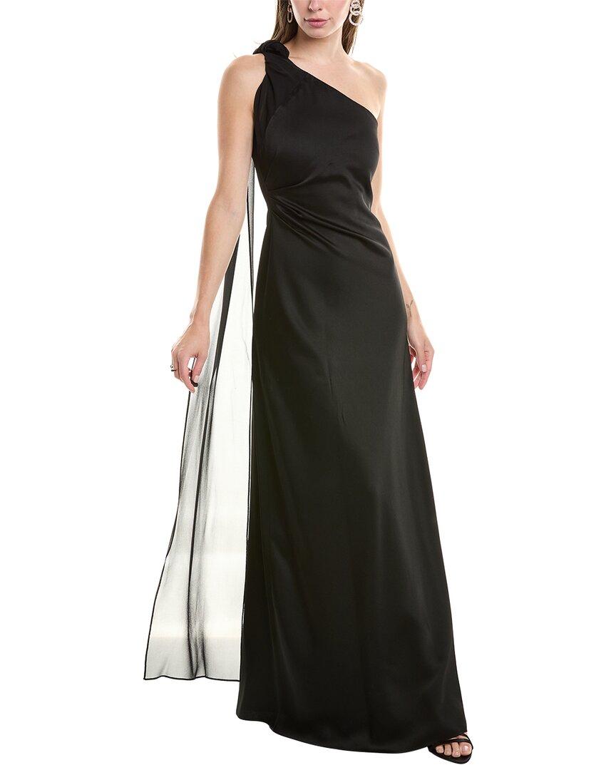 ワンピース Max Mara Pianoforte Black Satin Velvet Long Dress Max Mara Long Velvet Dress In Black - 43% Off | Editorialist