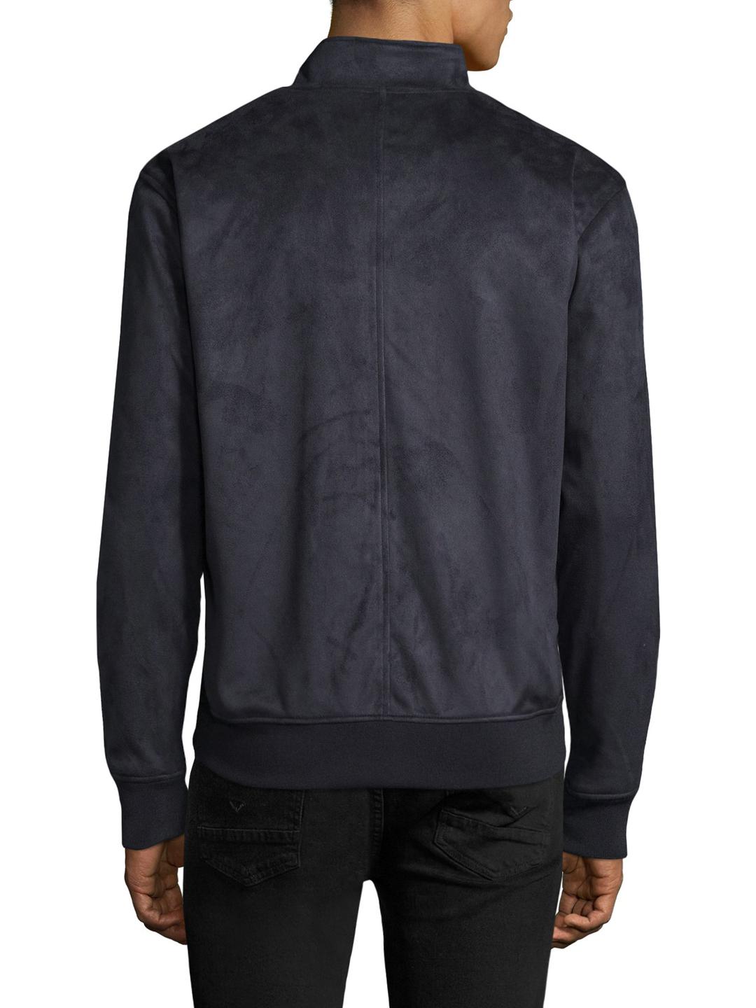 vegan suede shirt jacket