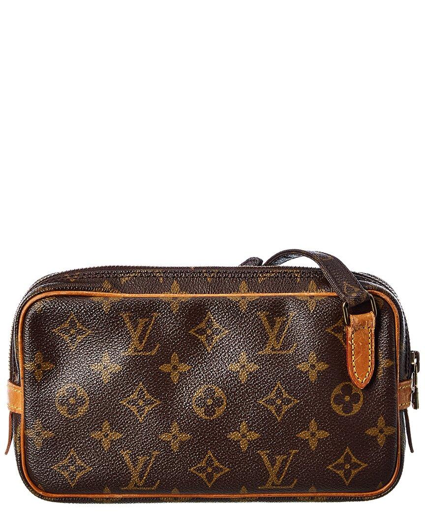 Louis Vuitton Monogram Canvas Pochette Marly Bandouliere in Brown Yellow  (Brown) | Lyst