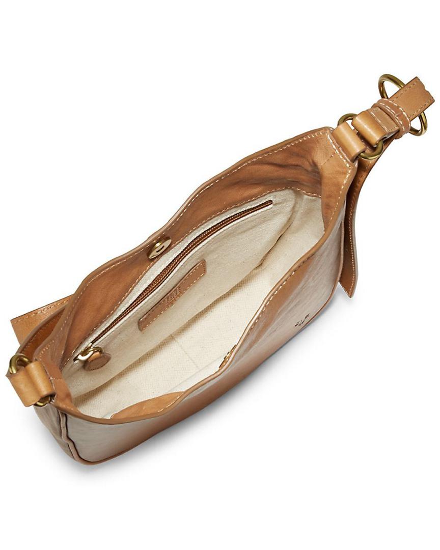 frye madison leather crossbody bag