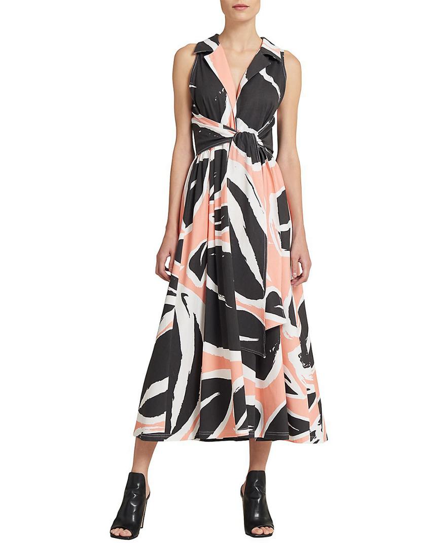 donna karan midi dress