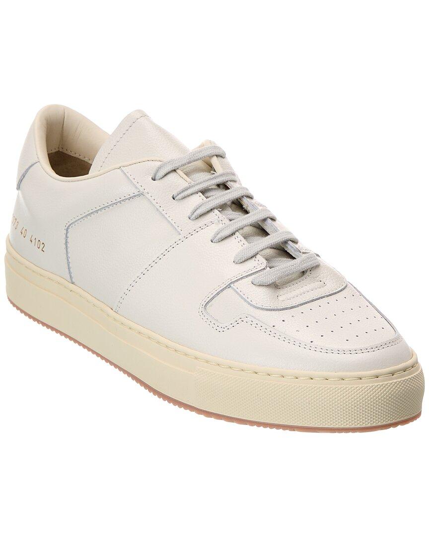 Common Projects Decades Low Leather Sneaker in White for Men | Lyst