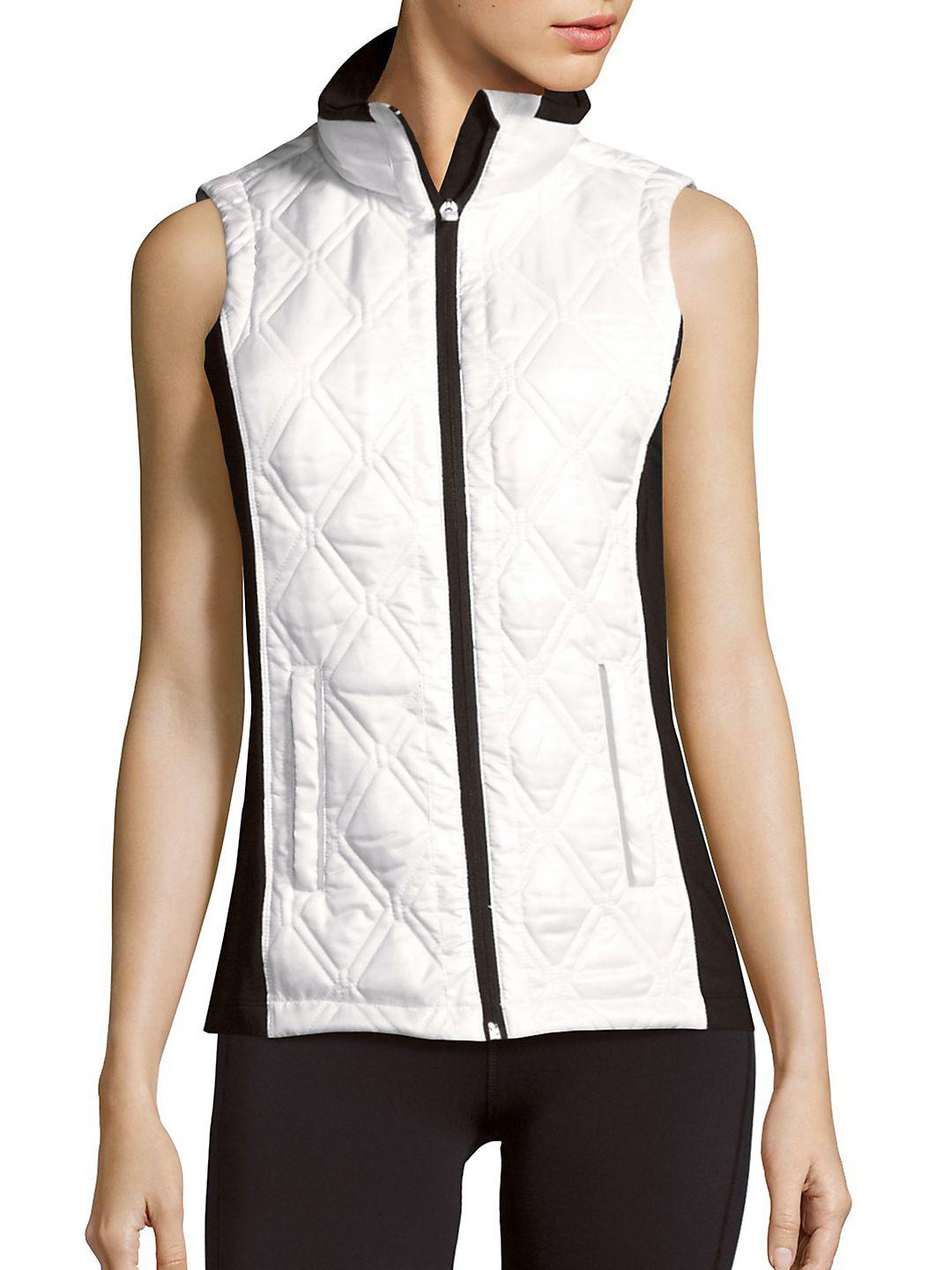 Nanette Lepore Womens Rouched Side Vest