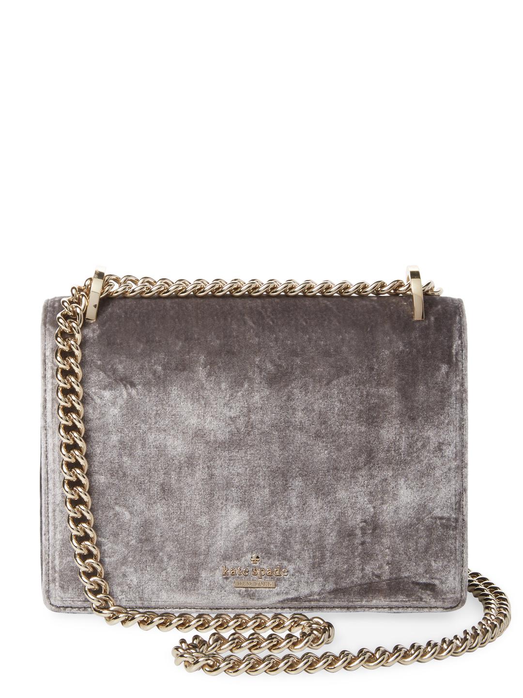 kate spade velvet purse