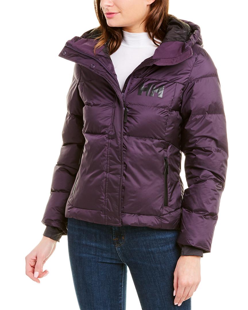 Helly Hansen Synthetic Stellar Puffer Jacket in Purple | Lyst