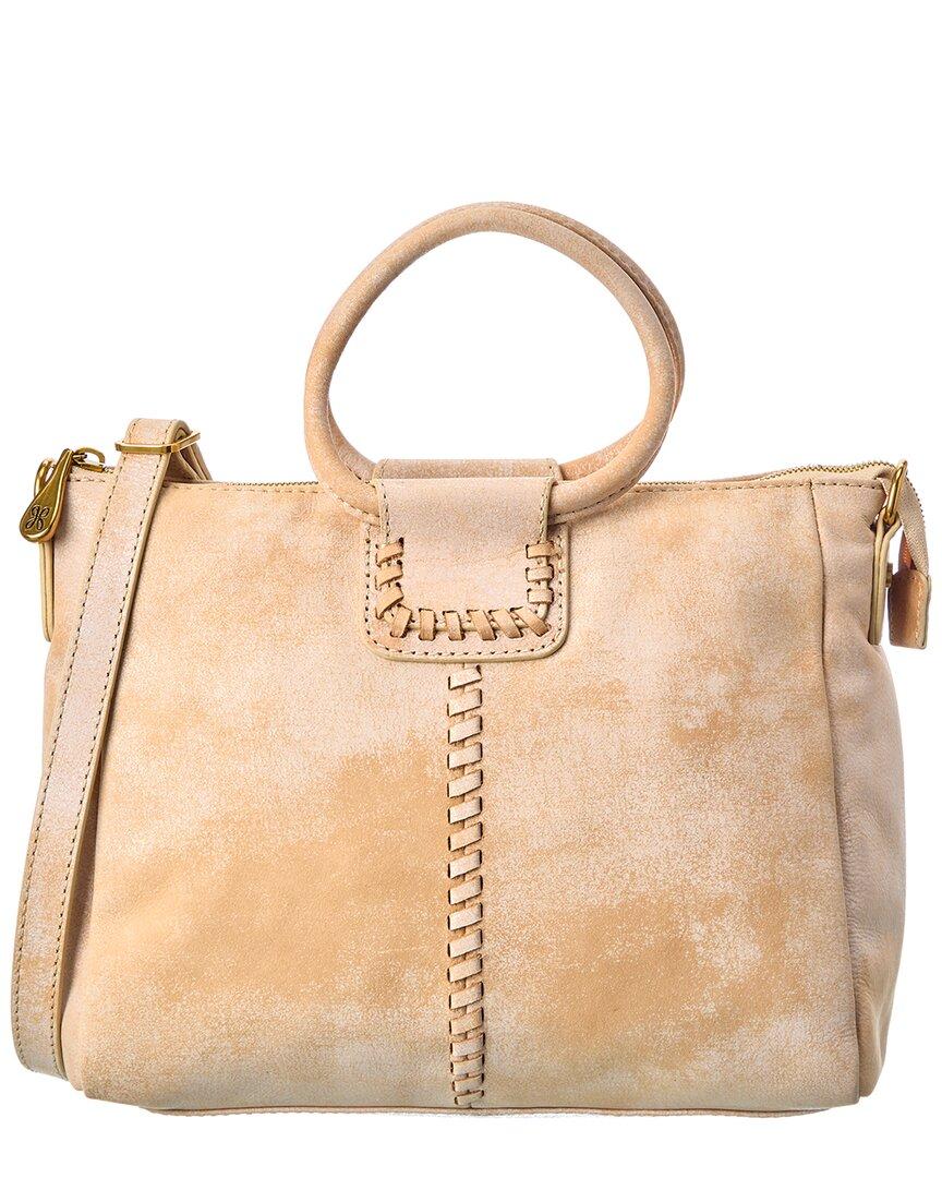 Hobo International Sheila Medium Leather Satchel in Natural Lyst