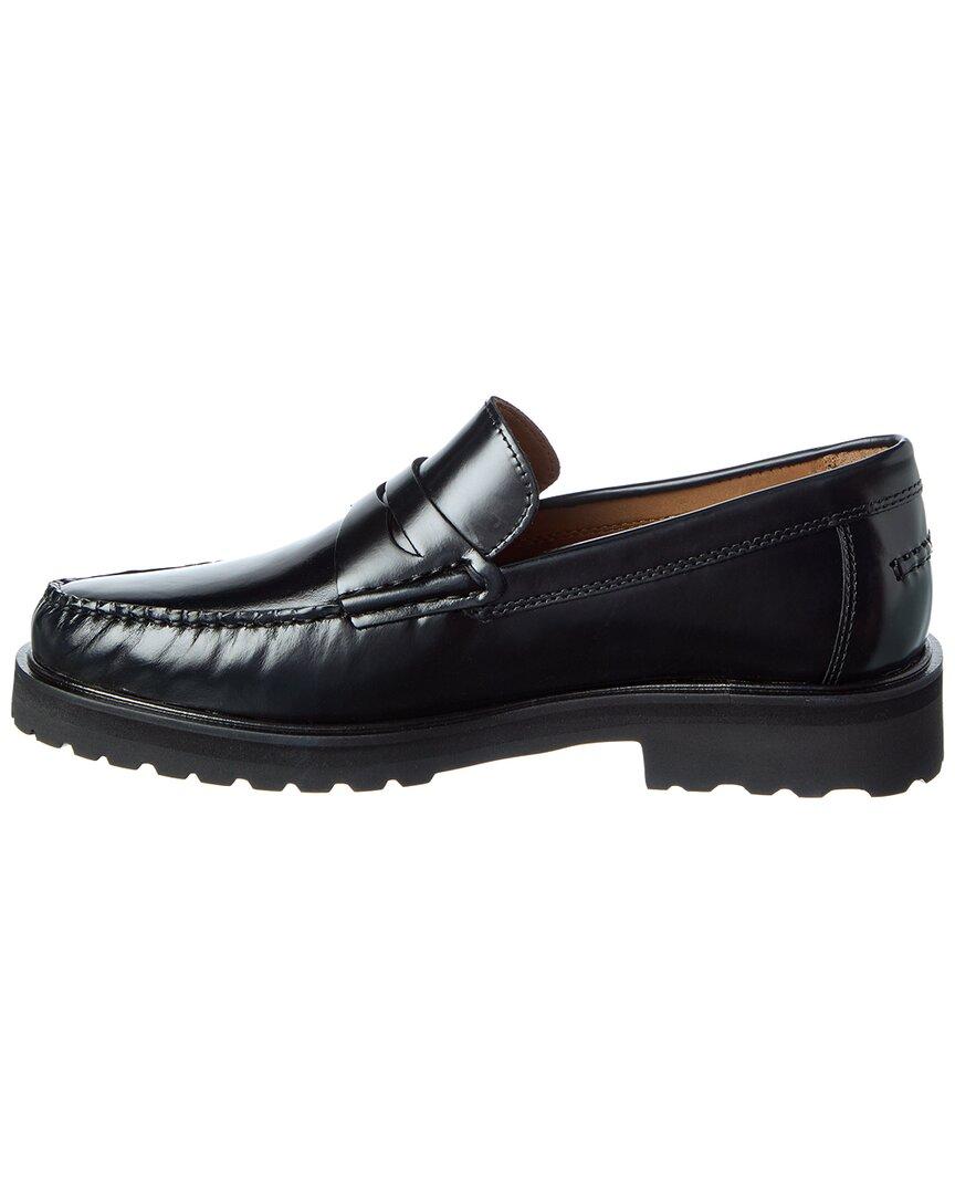 Donald Pliner Judd Box Leather Loafer, Black Donald Pliner Judd Box Leather Loafer – Bluefly main image 4