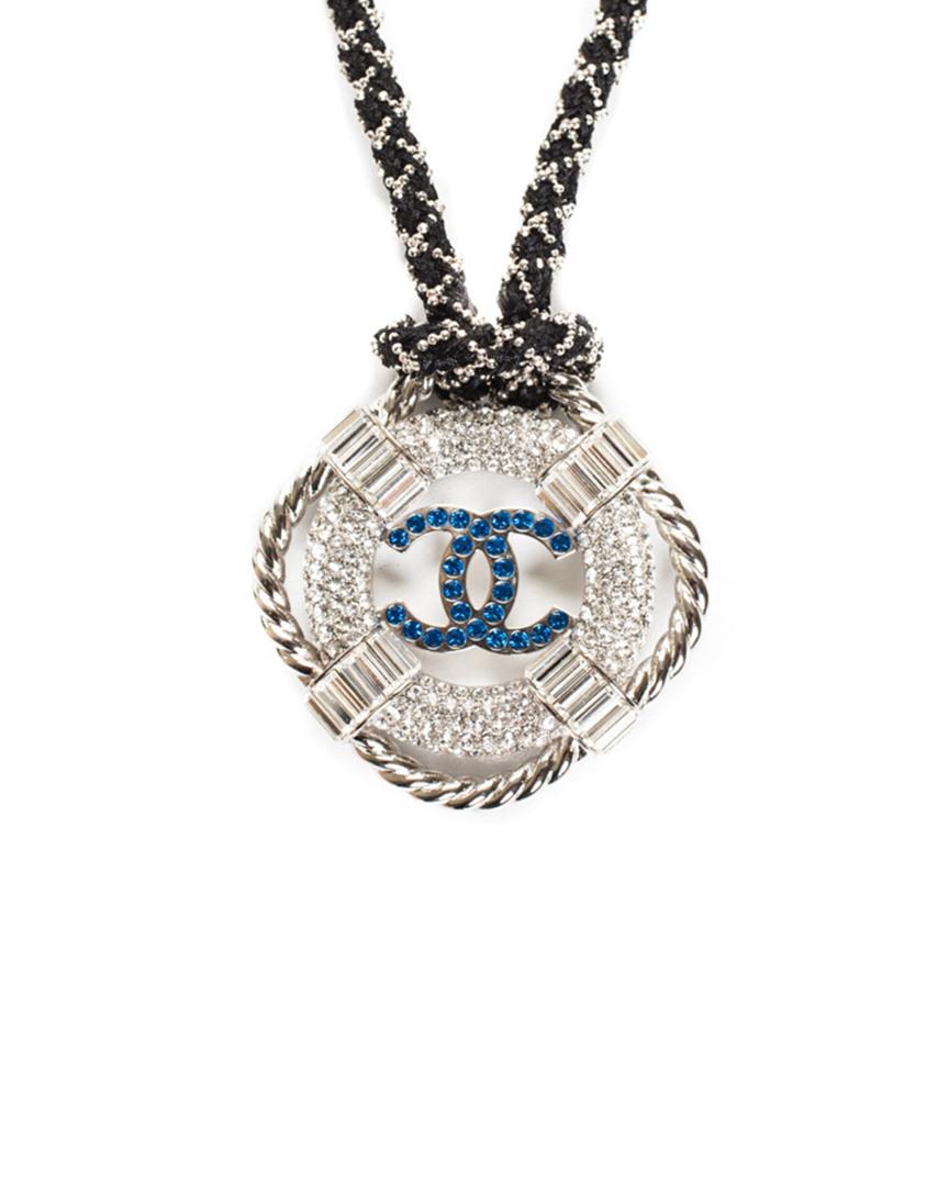 Chanel Cruise Collection 2019 Lifesaver Crystal Rope Necklace