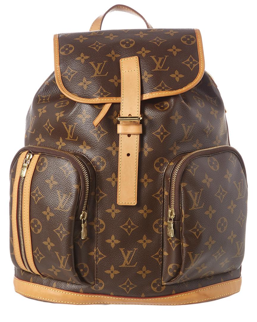 Louis Vuitton Bosphore Monogram Canvas Backpack in Brown | Lyst