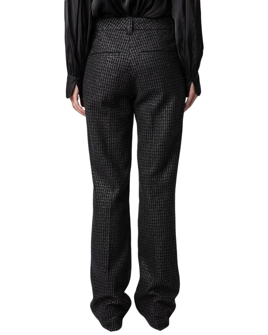 Zadig and Voltaire★Posh Militaire Pants ウールラインパンツ ZADIG & VOLTAIRE Posh Militaire Pants in Black | endource