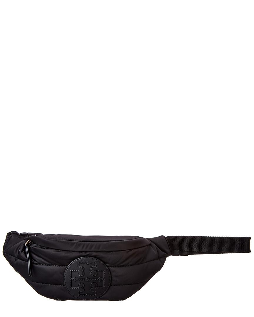 tory burch black fanny pack