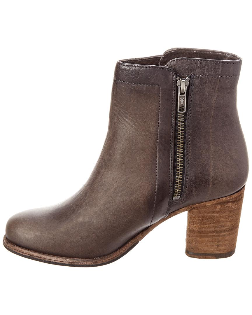frye addie leather bootie